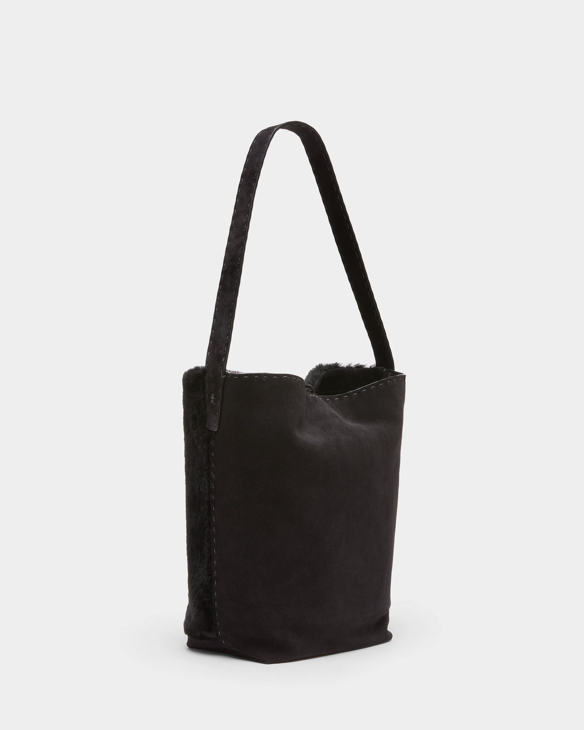 Classic Medium Shearling Tote