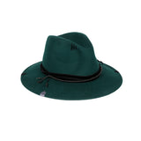 Velvet Hat Wool Teal