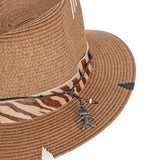 Safari Hat Natural Cellulose Brown