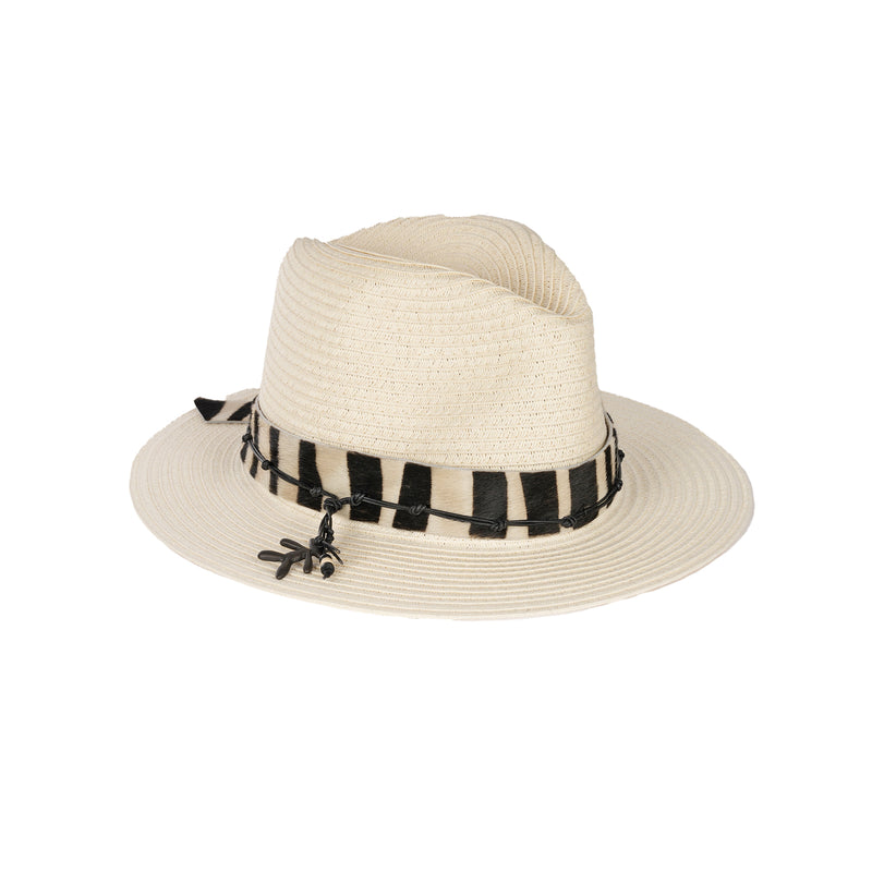 Safari Hat Natural Cellulose White