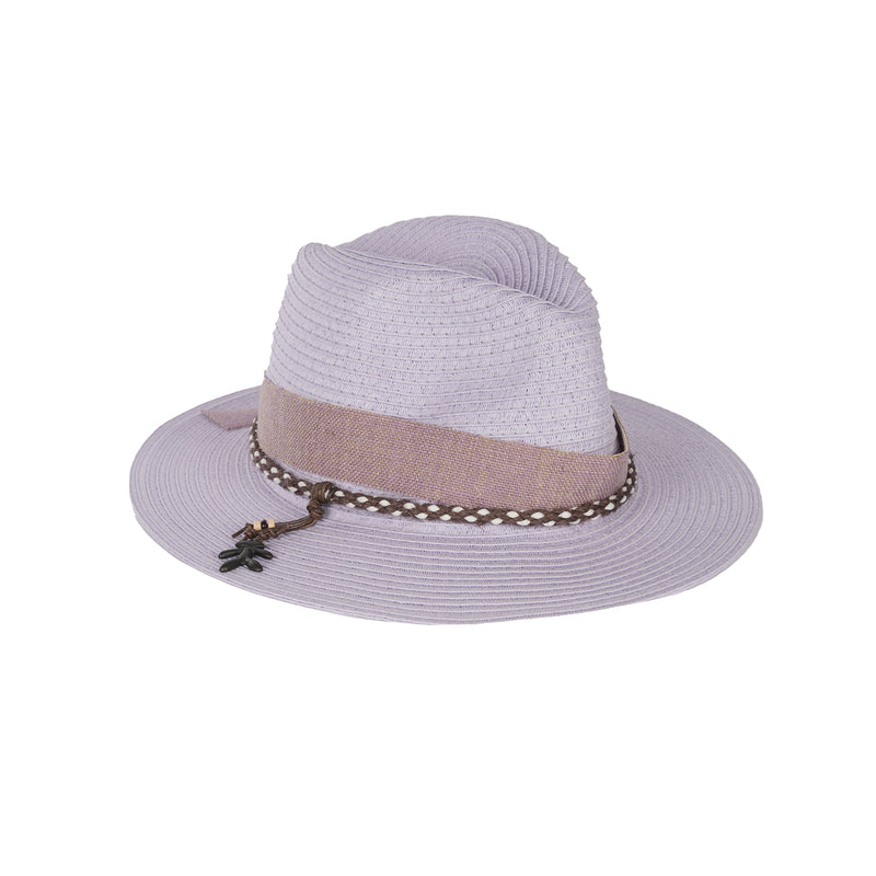 Spring Hat Natural Cellulose Lilac