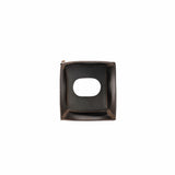 Kleenex Box Square Cuoio Dark Brown