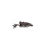 Bracelet Zanzibar Croco Dark Brown