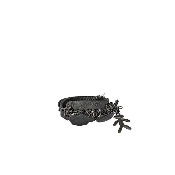 Bracelet Foglioline Onyx Black