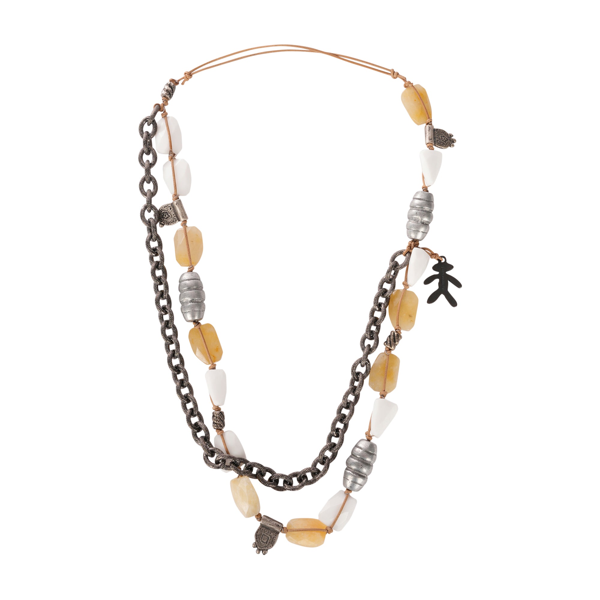 Collana Uganda Giada Miele