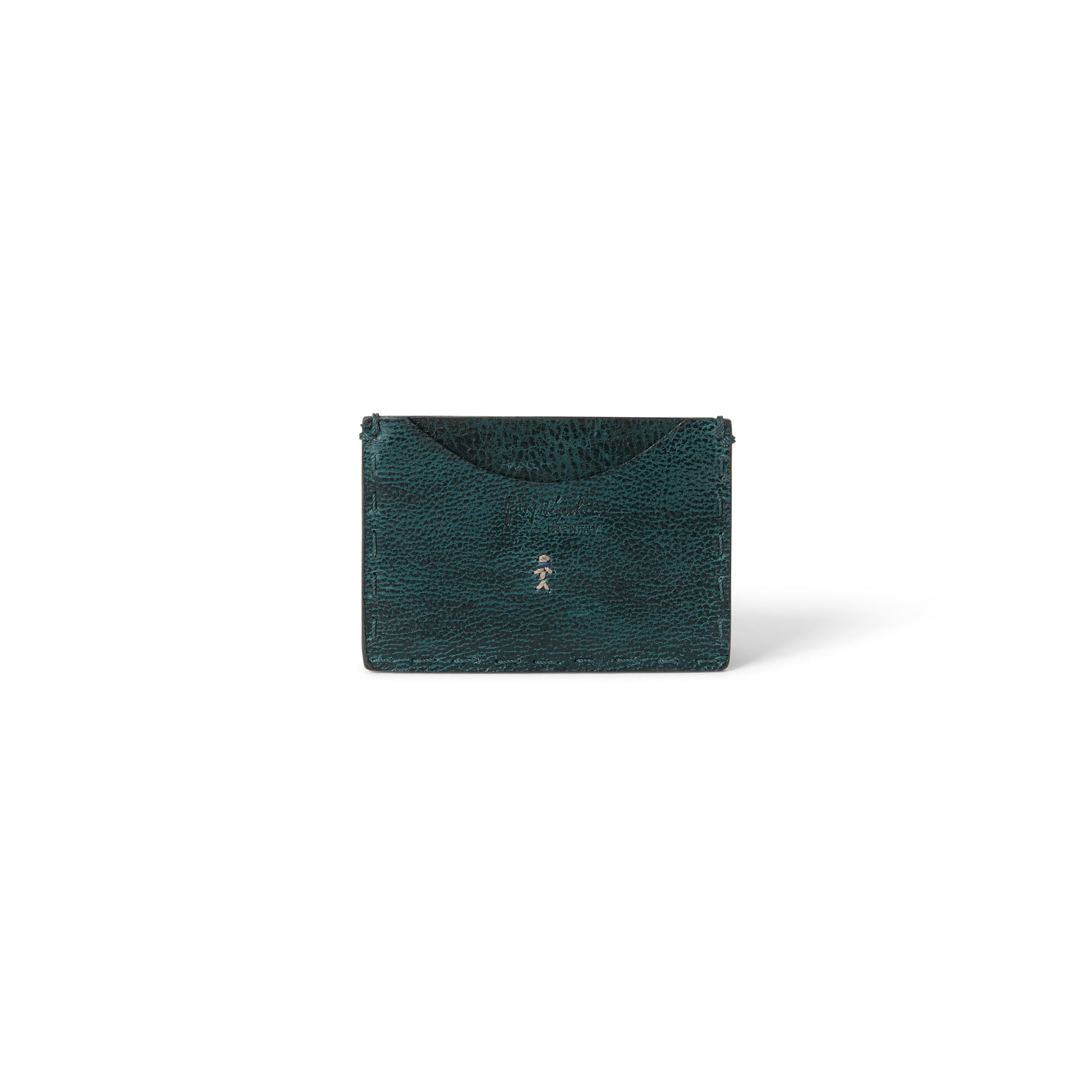Escargot Slim Crocodile Card Case