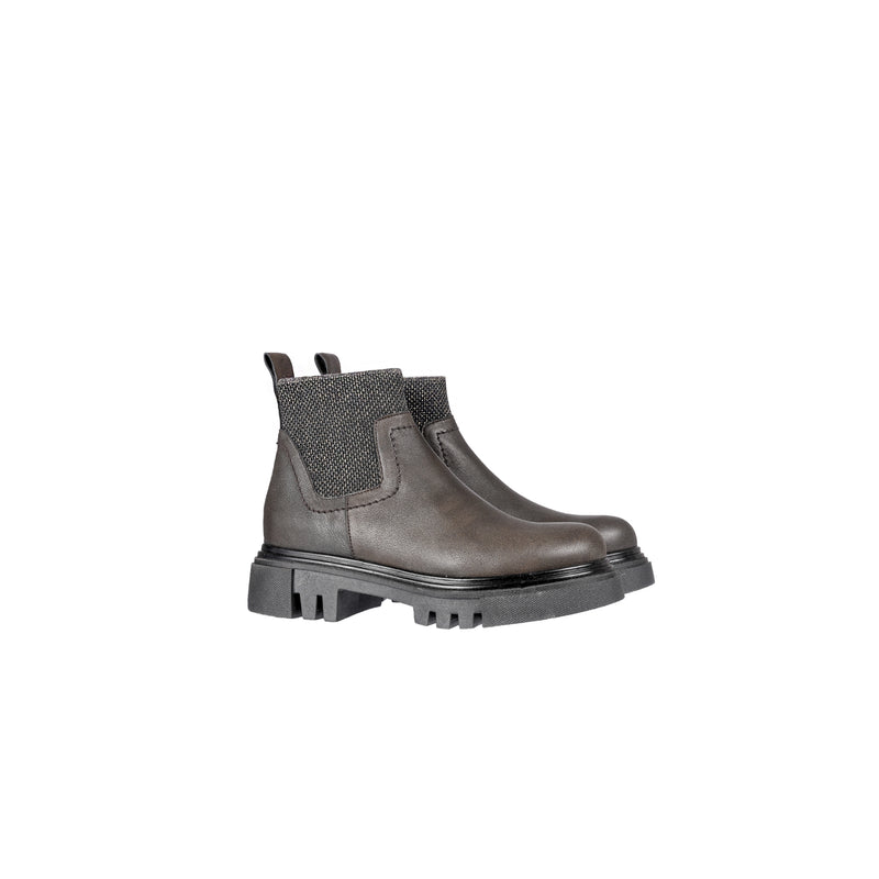 Ankle Bootie Ombreggiato Anthracite