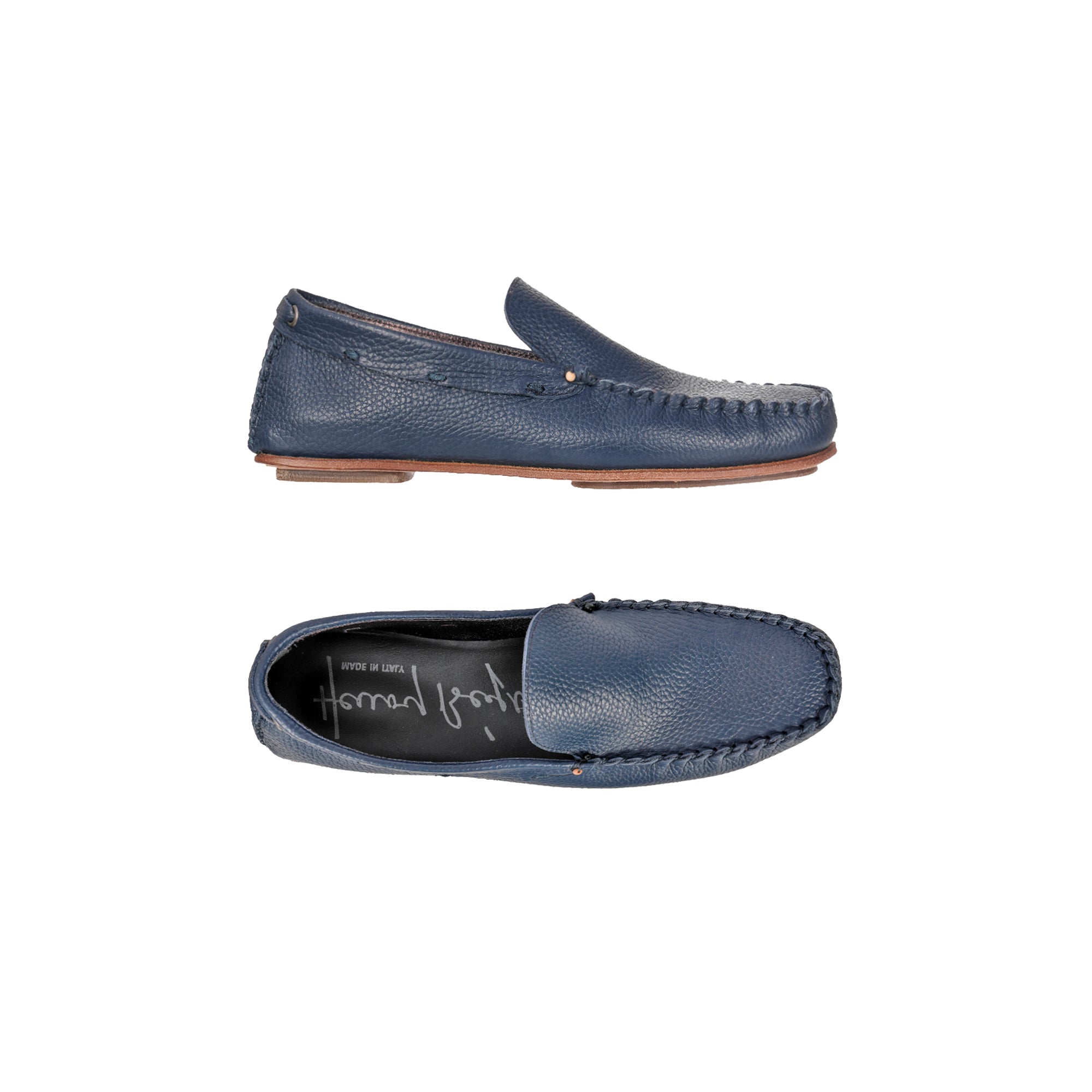 Moccasins Muflone Blue