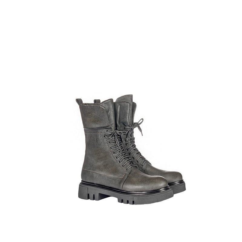 Combat Boot Ombreggiato Bronze