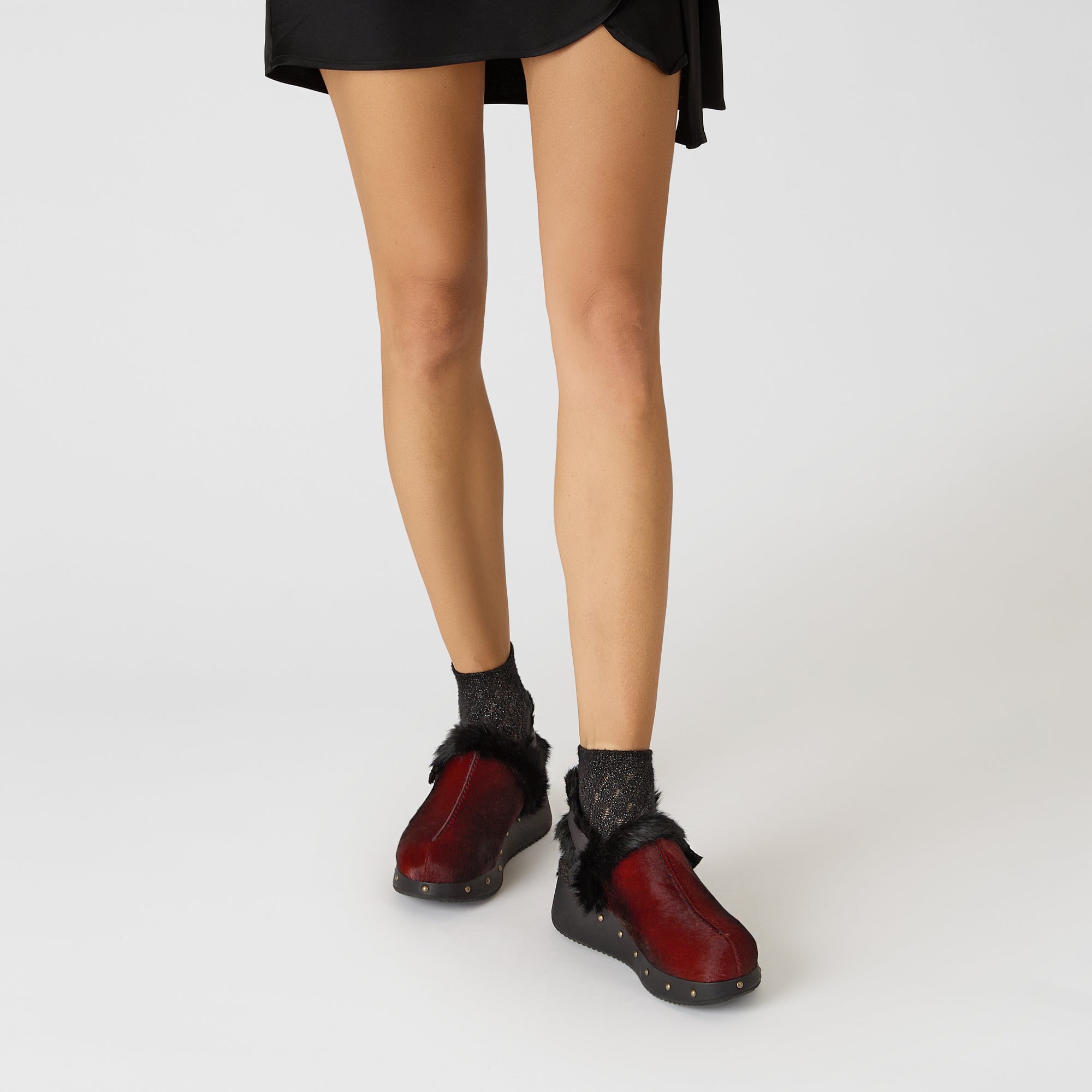Slingback Wedge in Ombre Pony Shoes