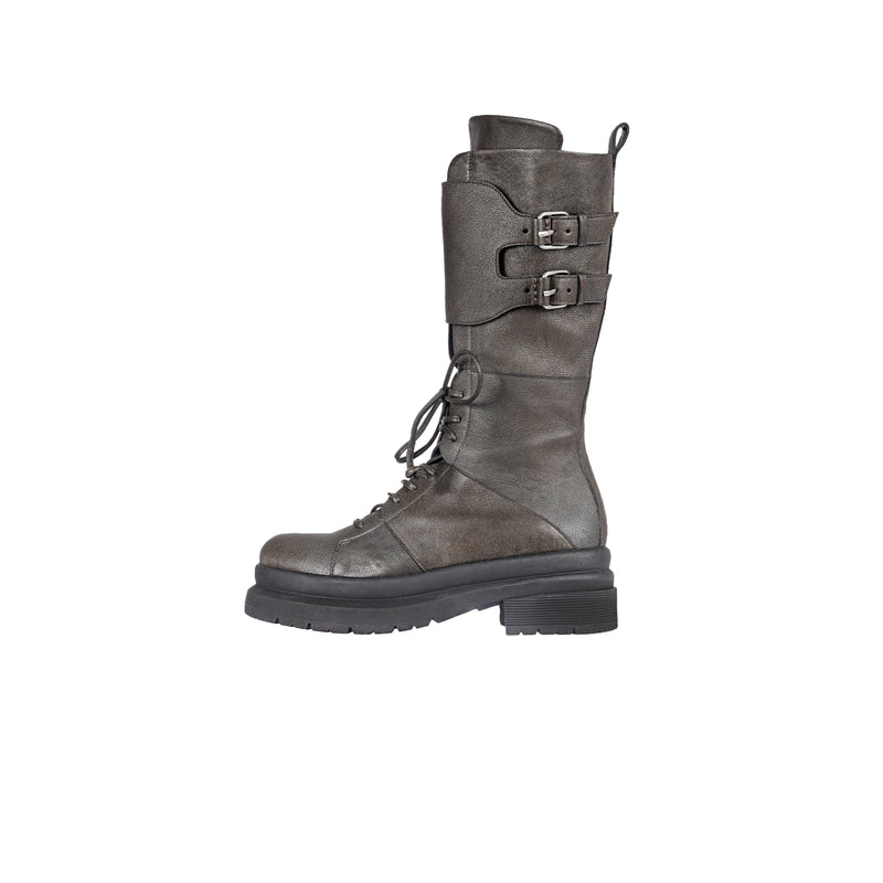 Combat Boot Ombreggiato Anthracite