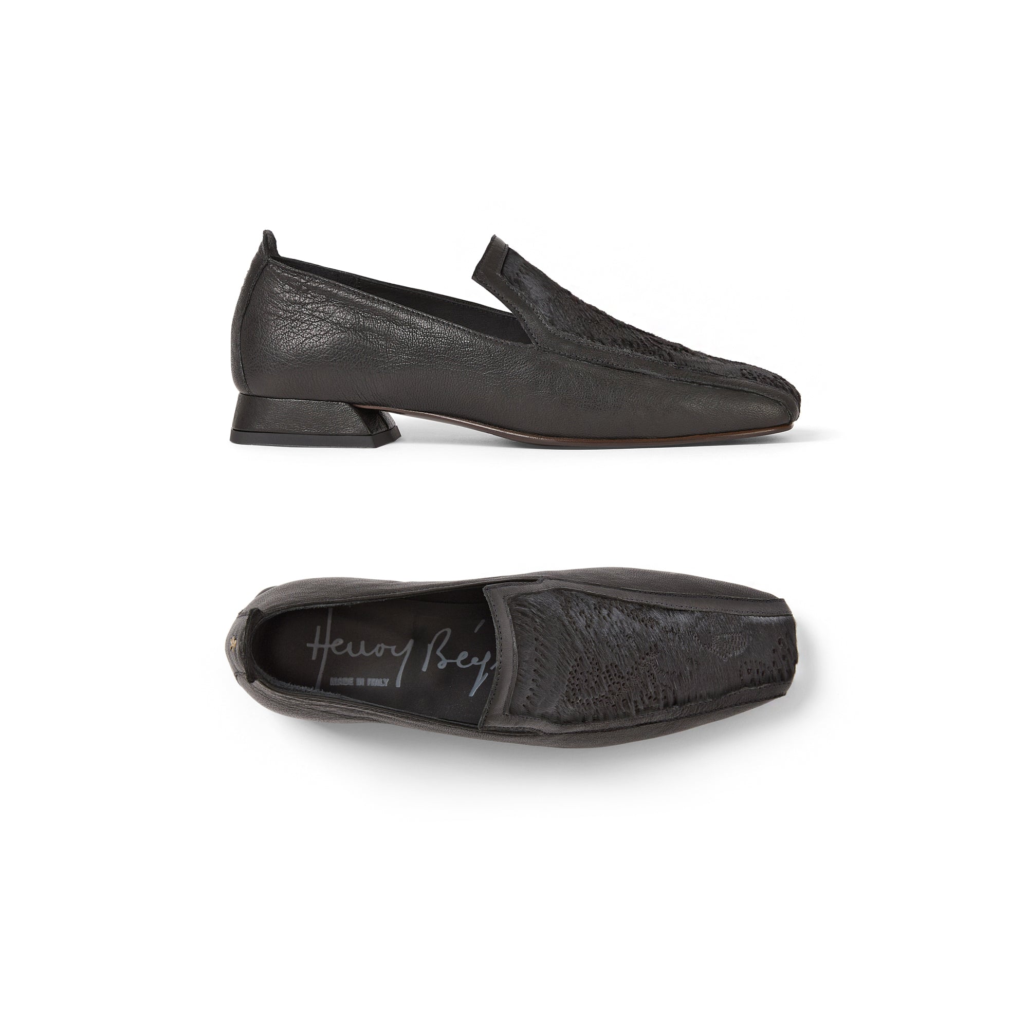 Scarpa Pony Traforato Nero