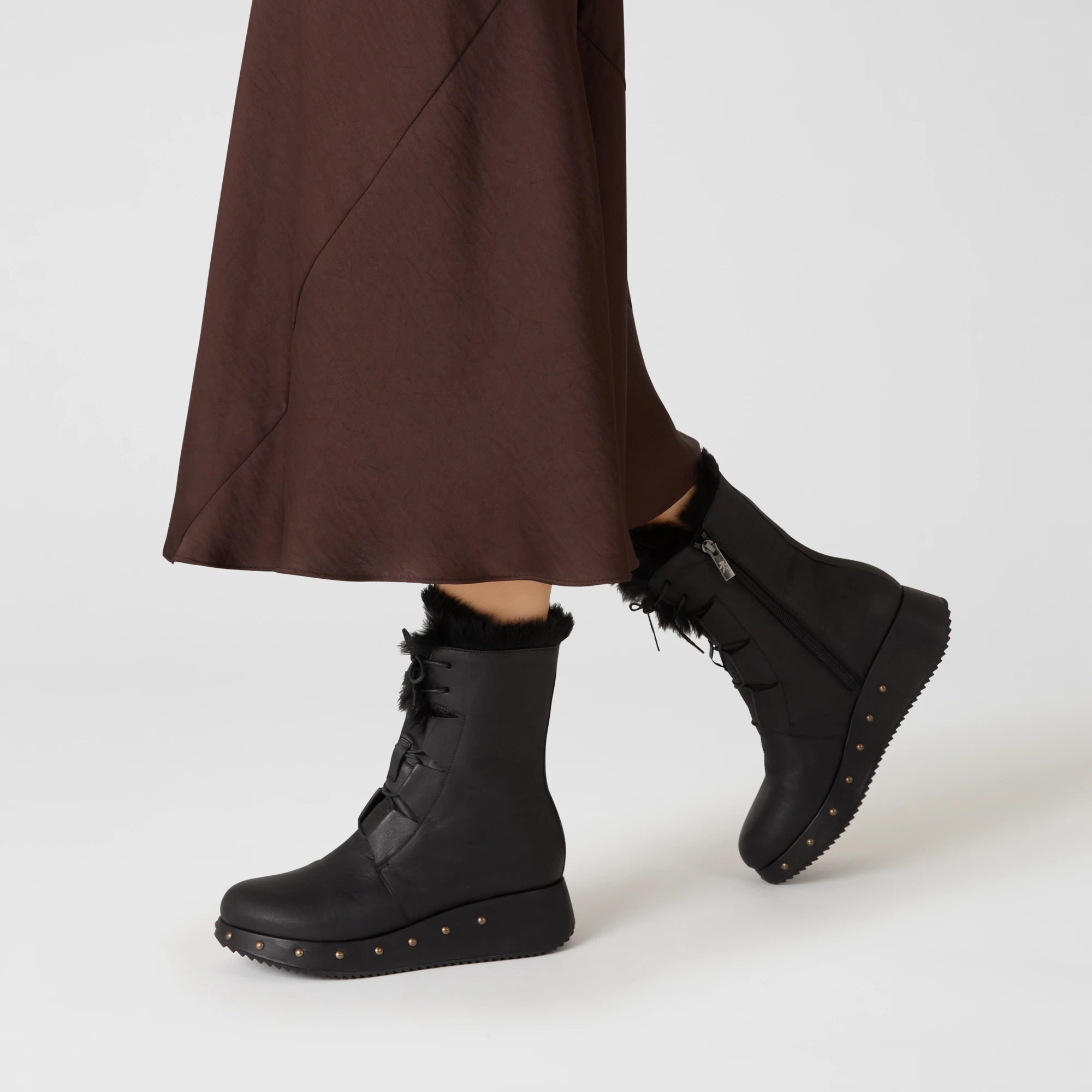 Wedge Lace-Up Boot Norton