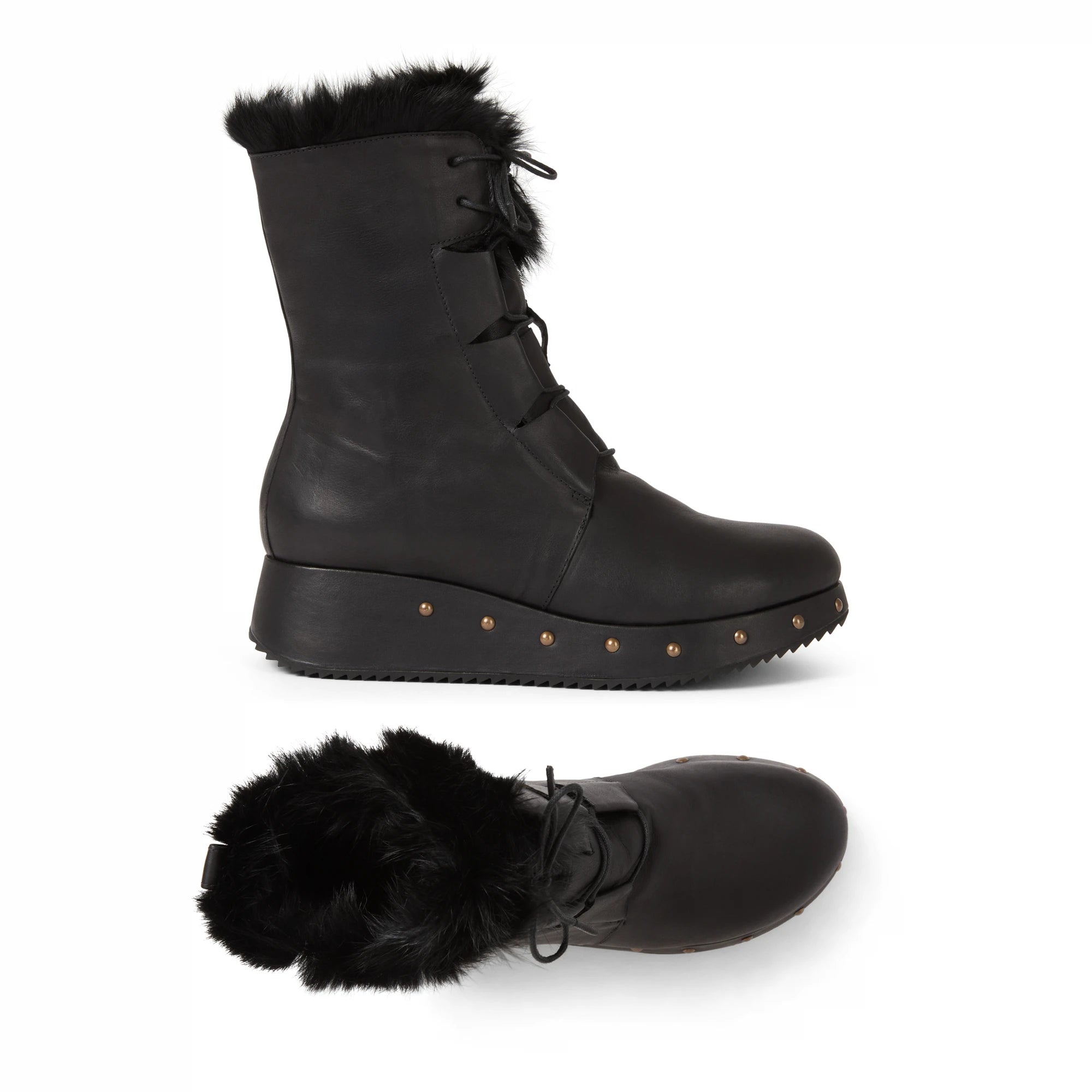 Wedge Lace-Up Boot Norton