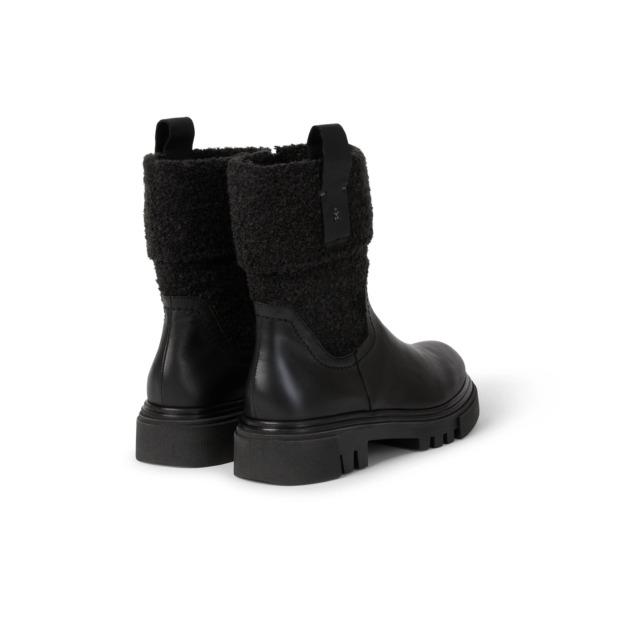 Curly Wool Ankle Boot Norton