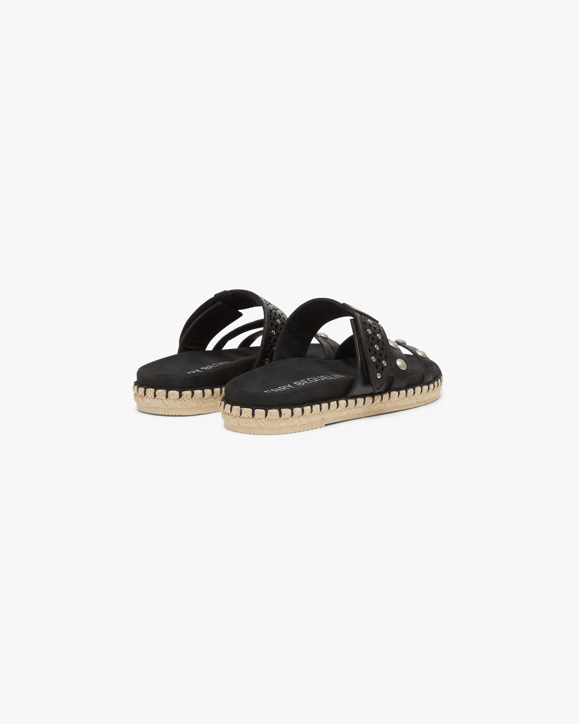 Studded Leather Sandal