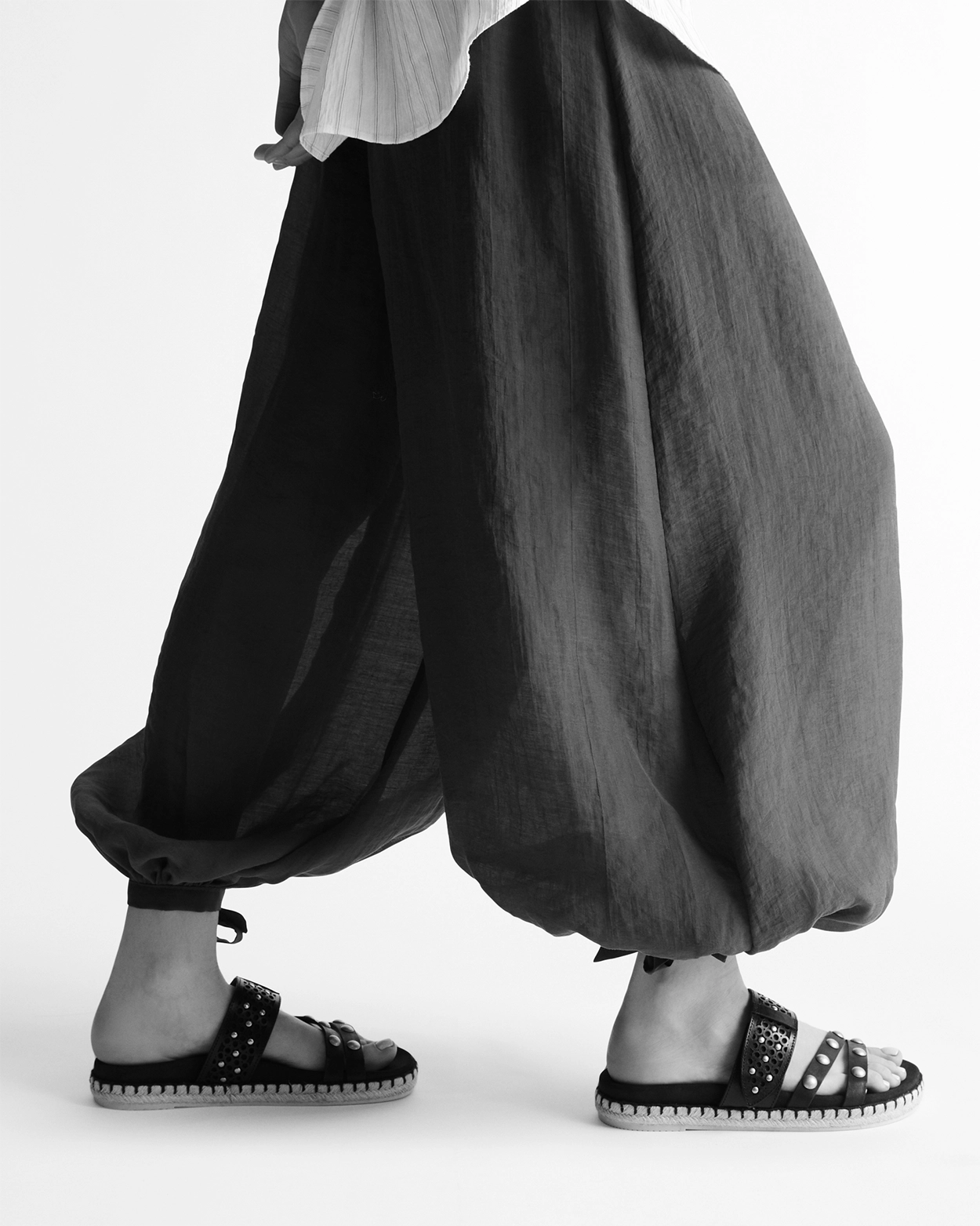 Studded Leather Sandal