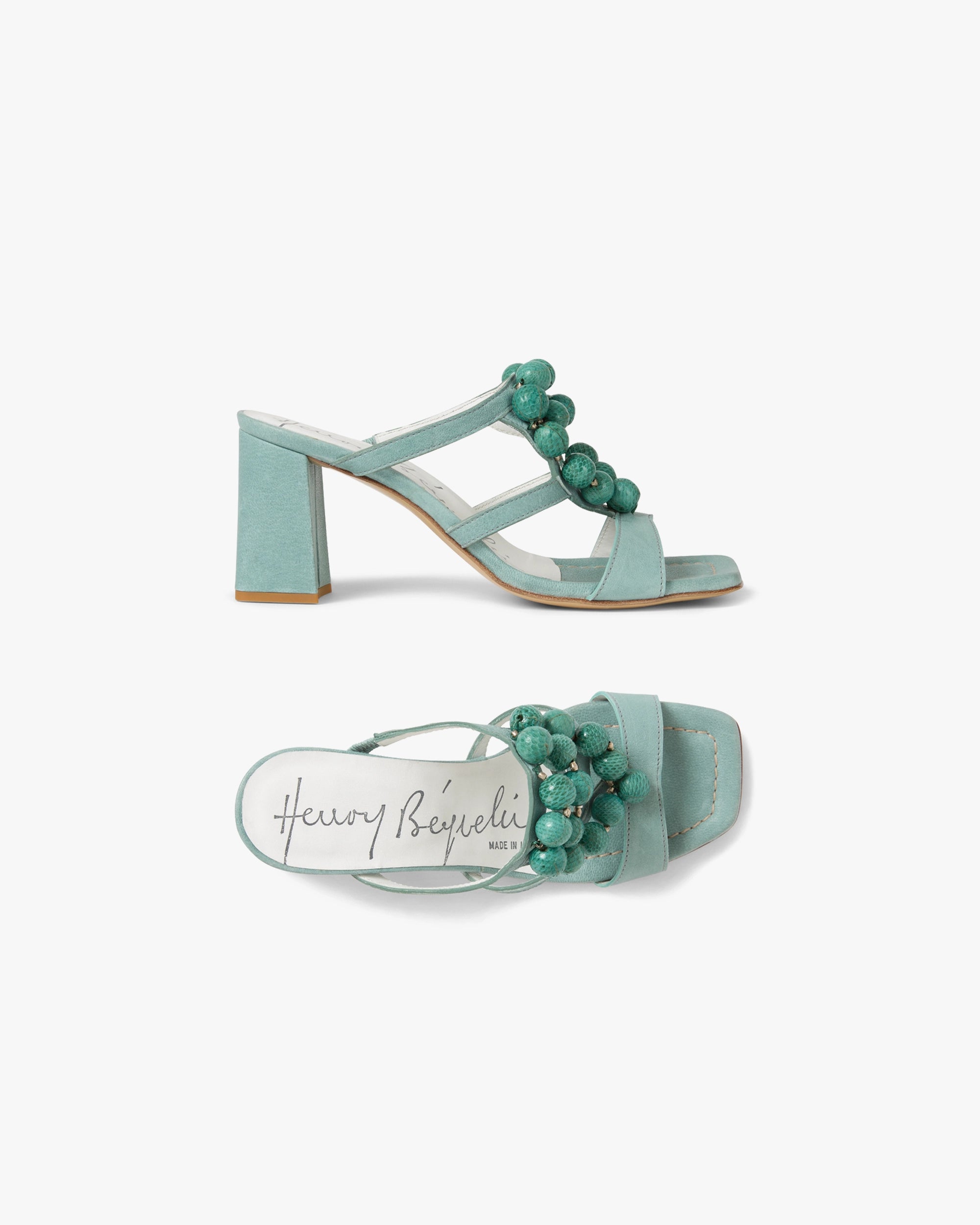 Embellished Heeled Sandal