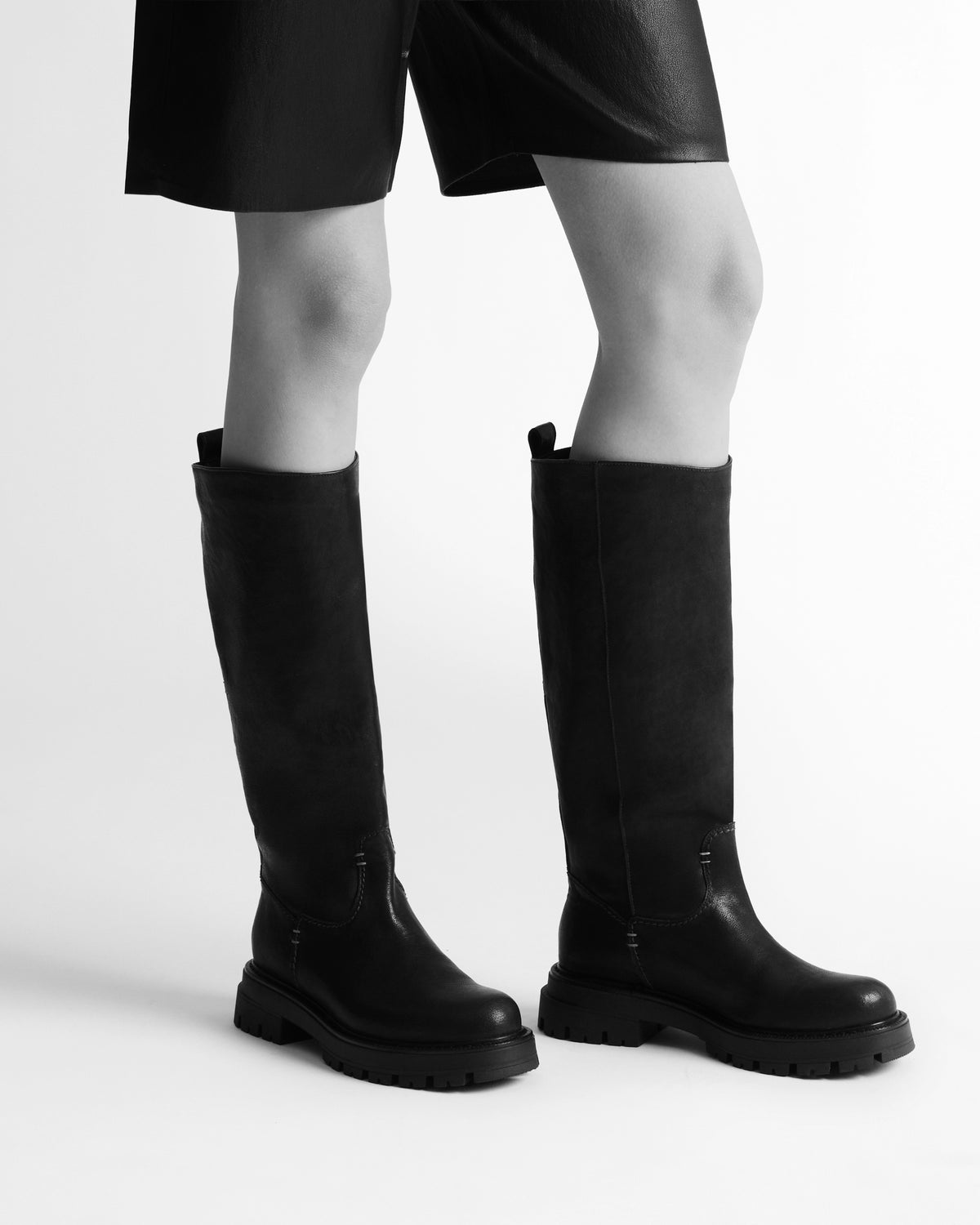 Emily Leather Tall Boot