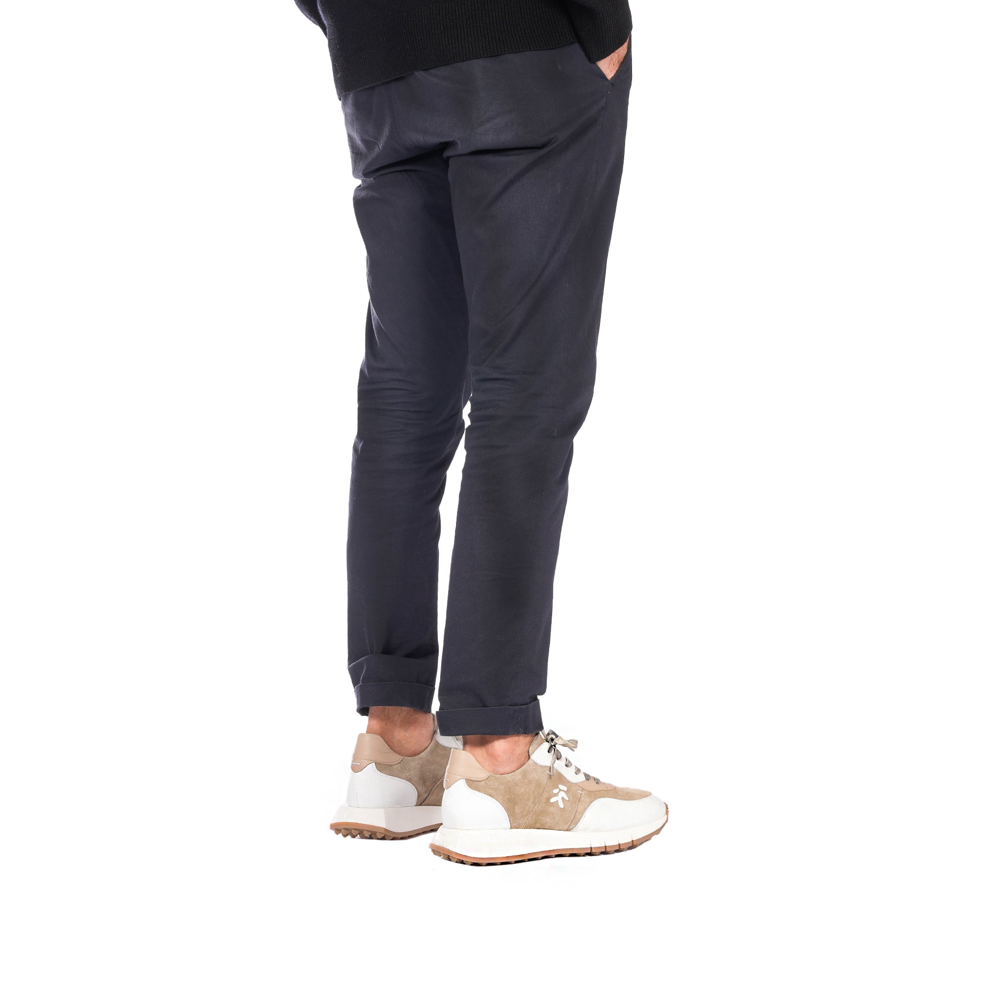 Sneaker da Uomo Camoscio Beige