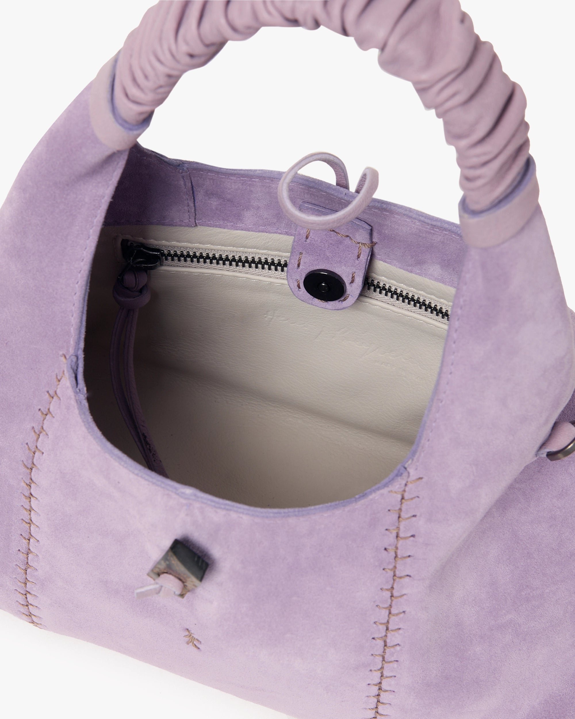 Paige Micro Suede Shoulder Bag