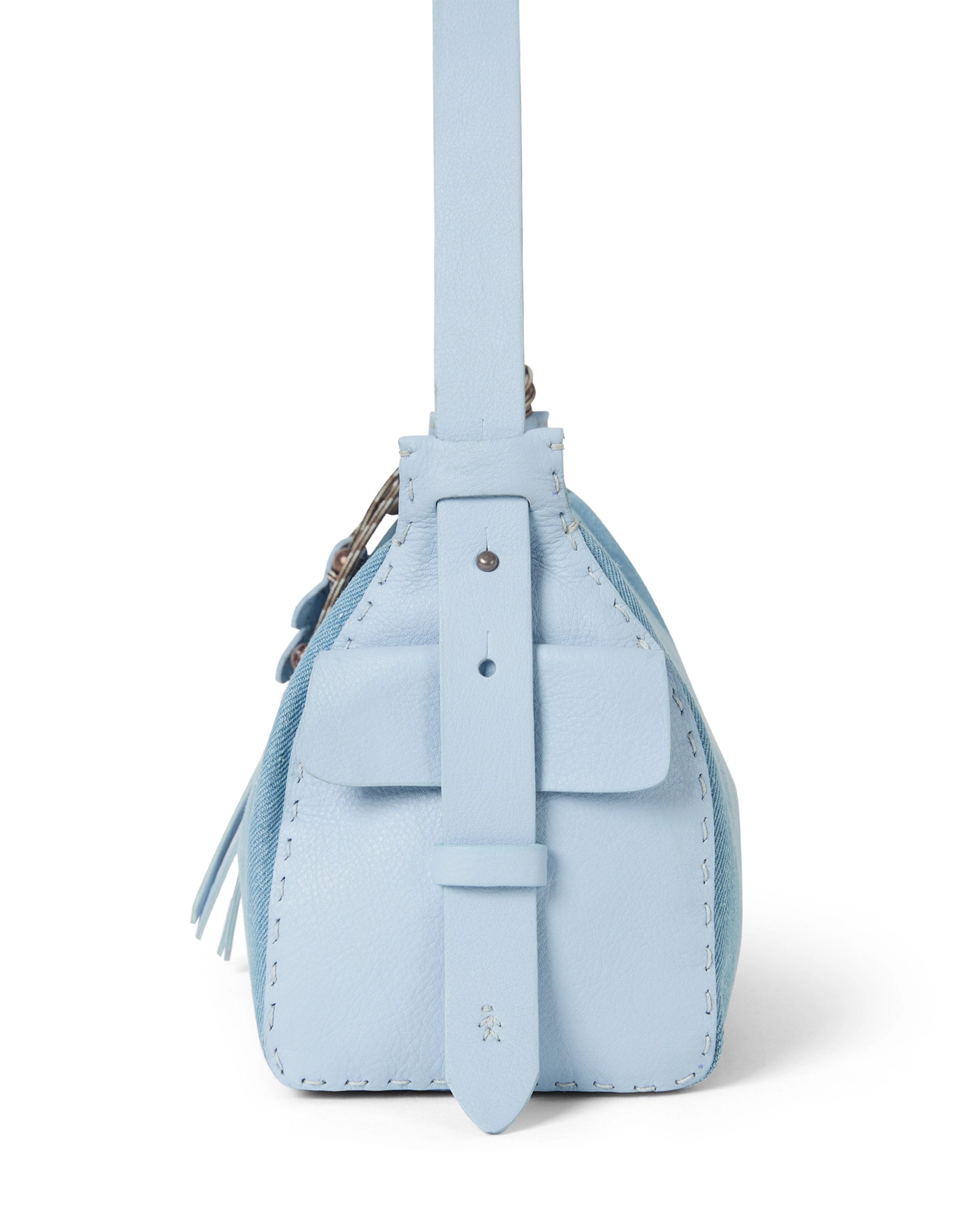 Lexy S Denim Shoulder Bag