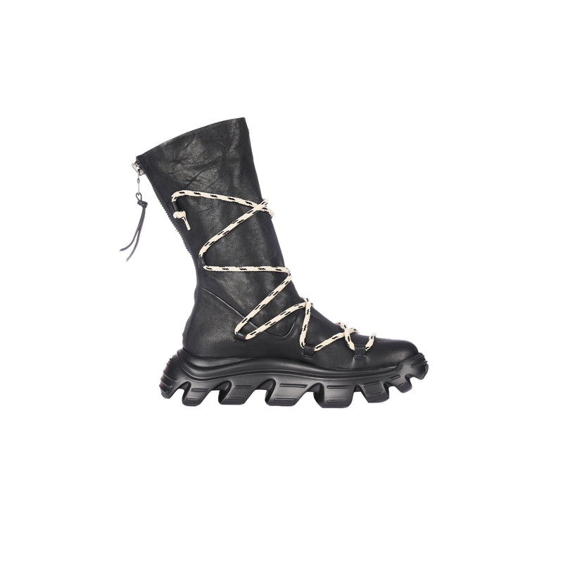 Sporty Boot Old Iron Black