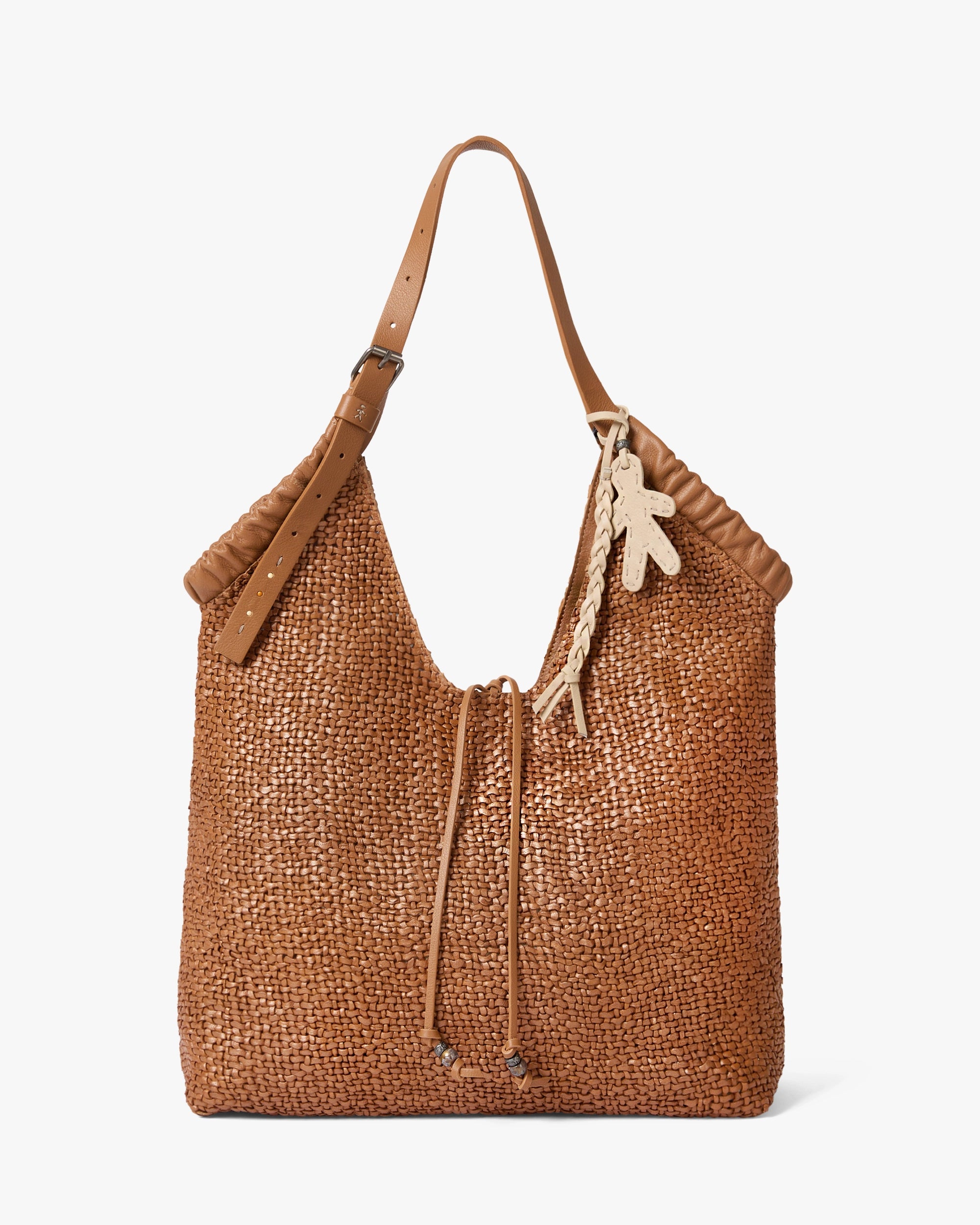 Ruched New Canotta Intreccio Madreperla