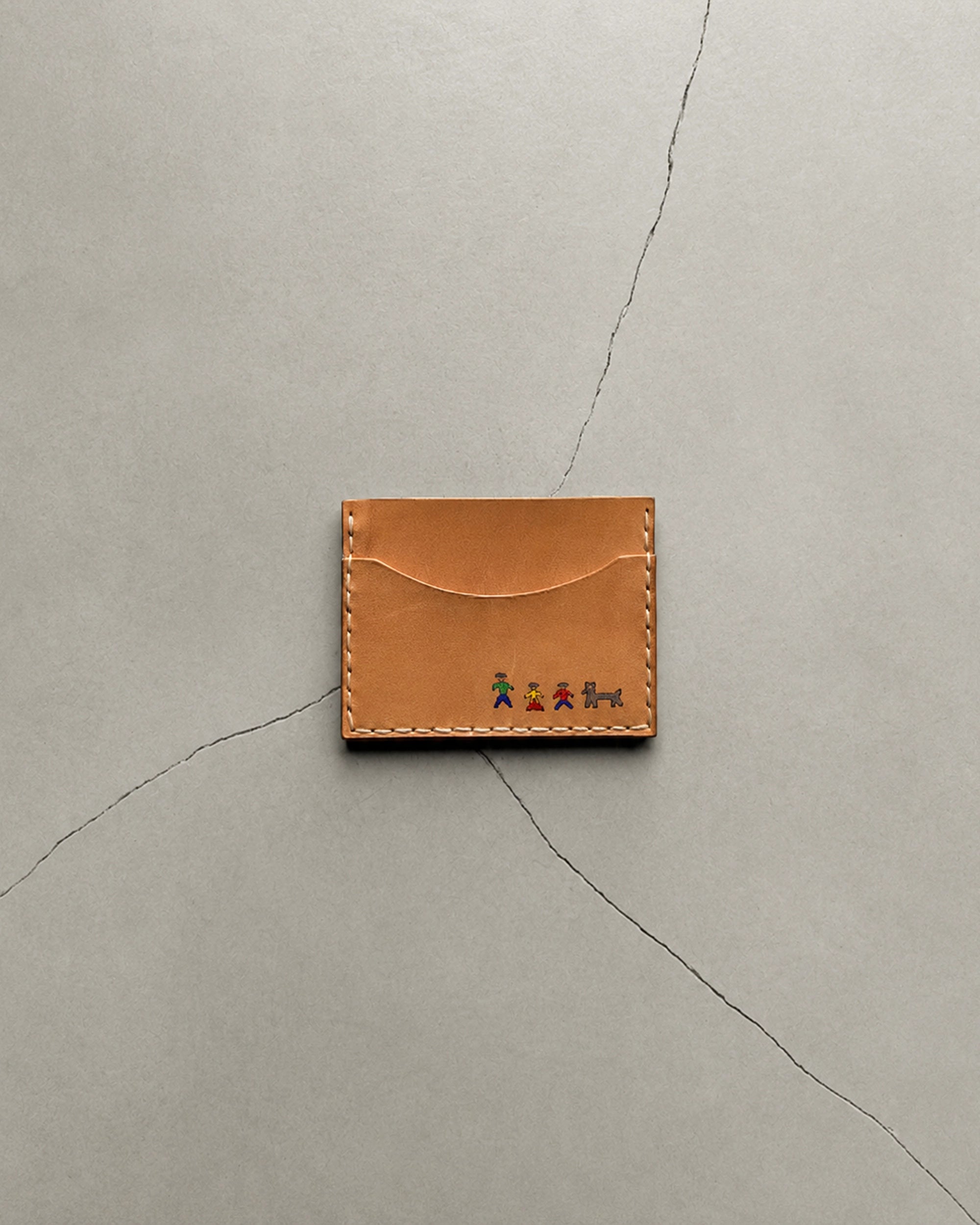 HB x 2Arrows Leather Card Holder