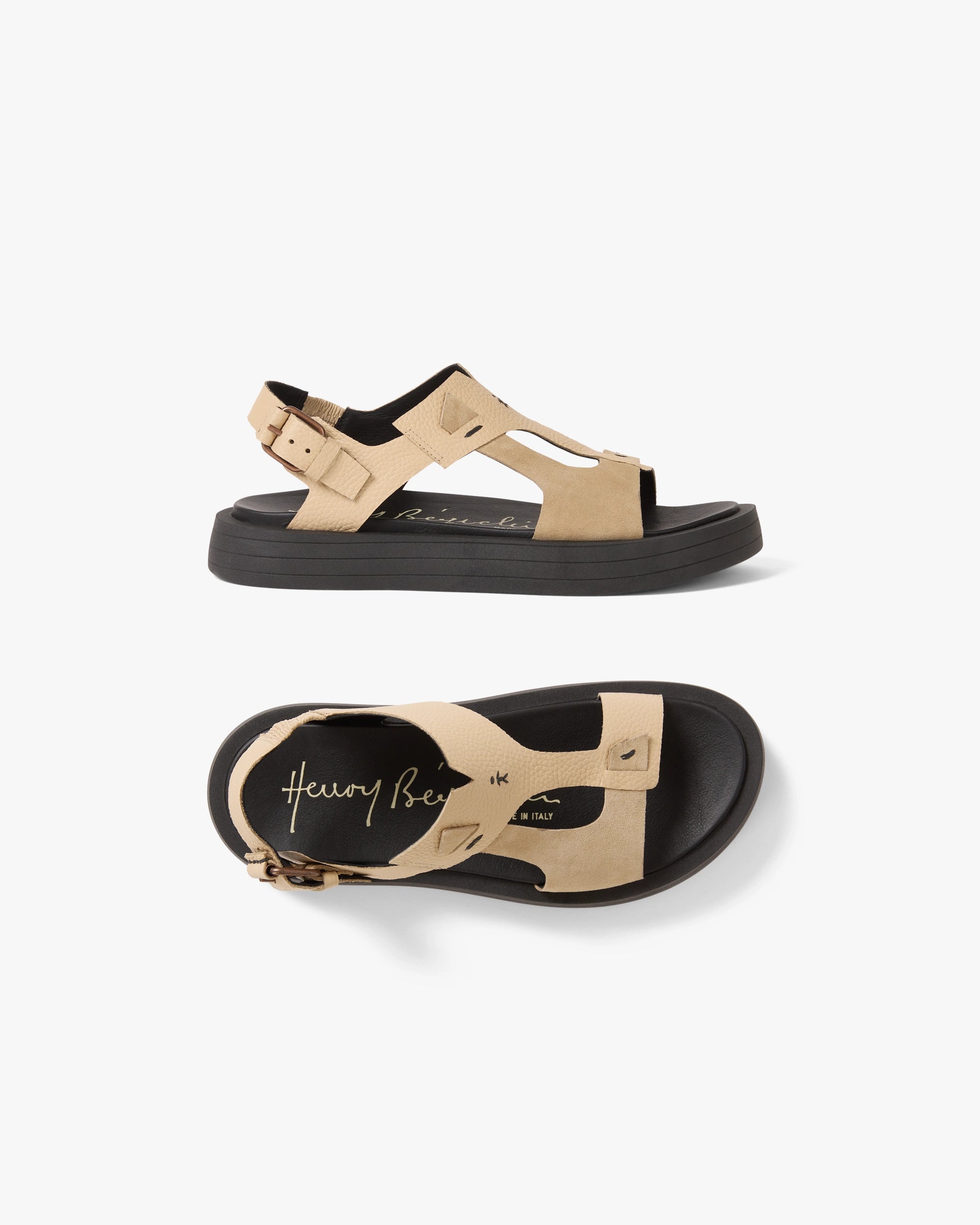 Muflone & Suede Sandal