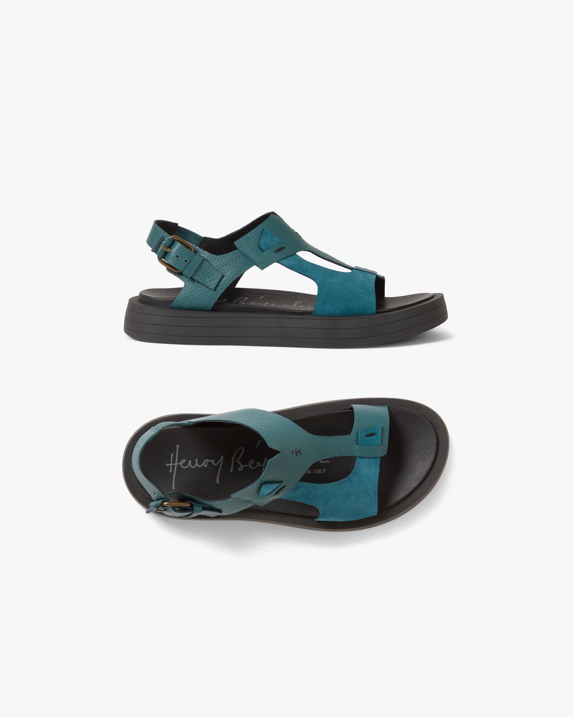 Muflone & Suede Sandal