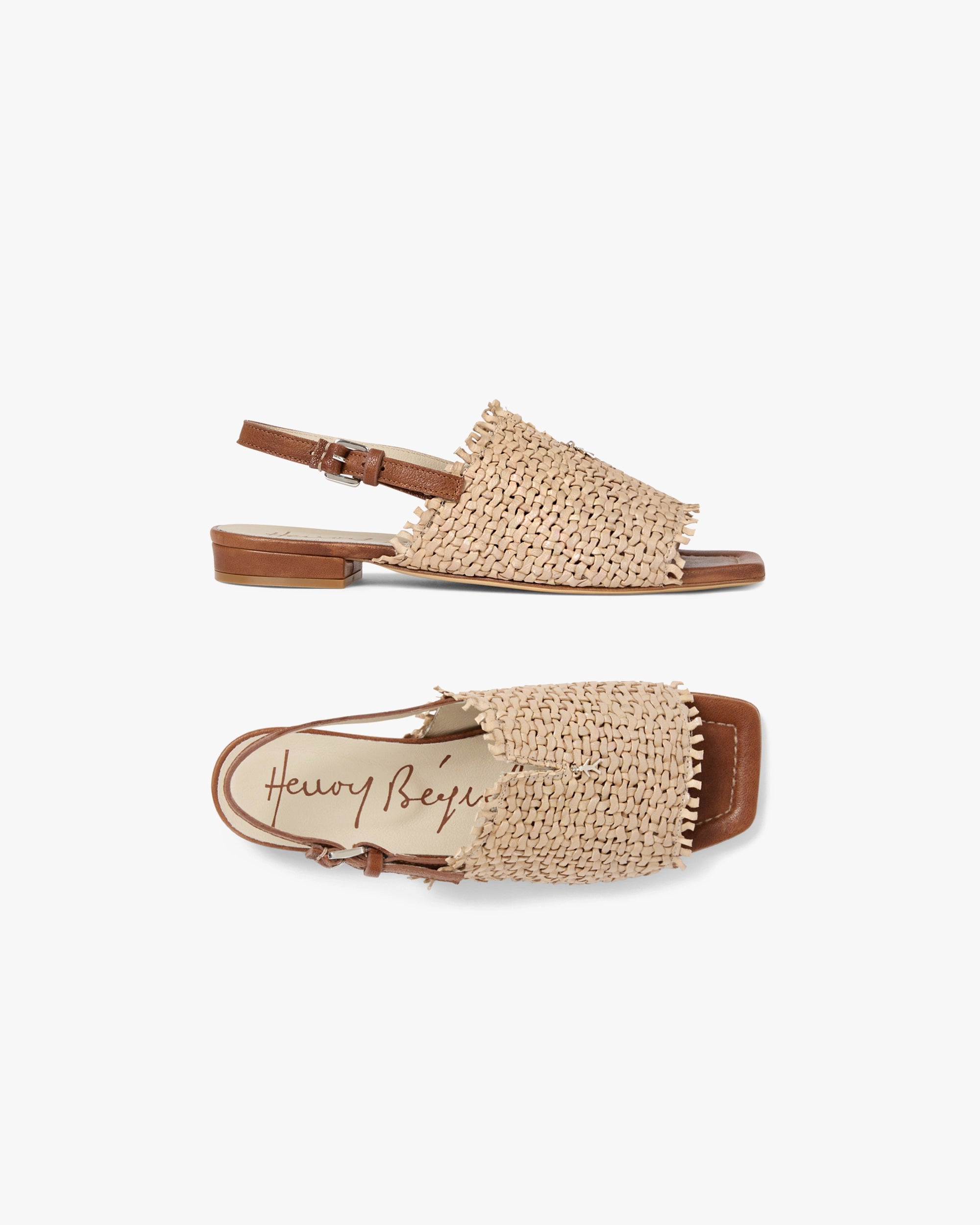 Woven Sandal Intreccio Madreperla