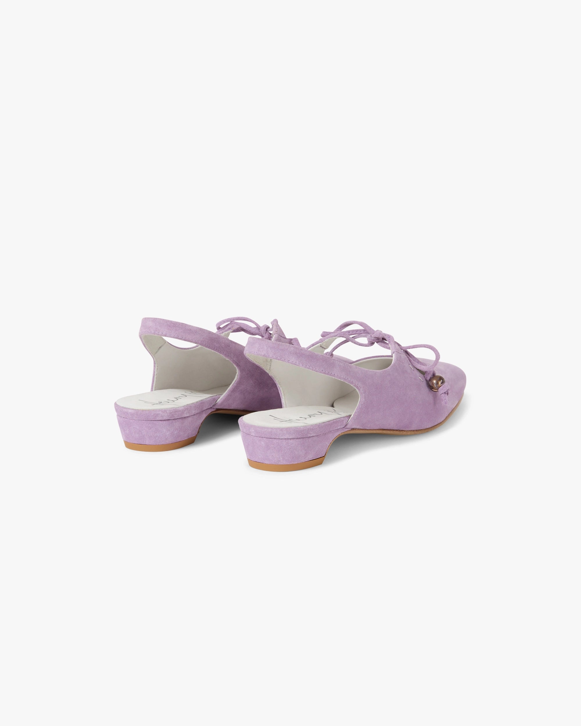 Lace-Up Ballet Flat