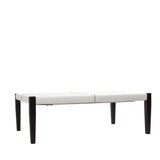 Table Mozart Printed Crocodile Bianco