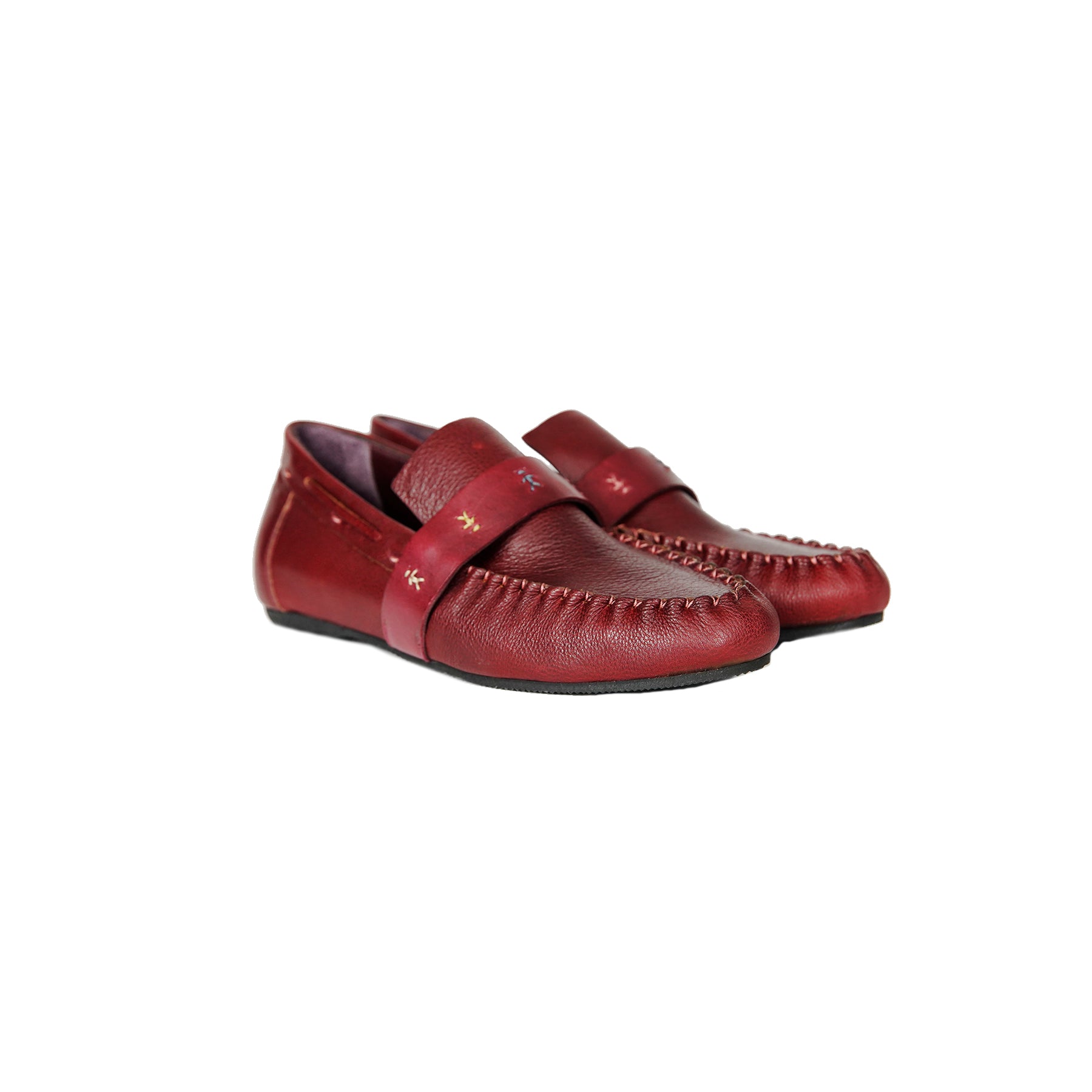 Car Shoe Omini Messico Bordeaux