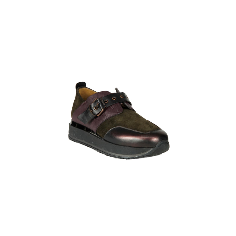 Sneaker Cintura Fur Klipper Suede/Cervo Dark Brown