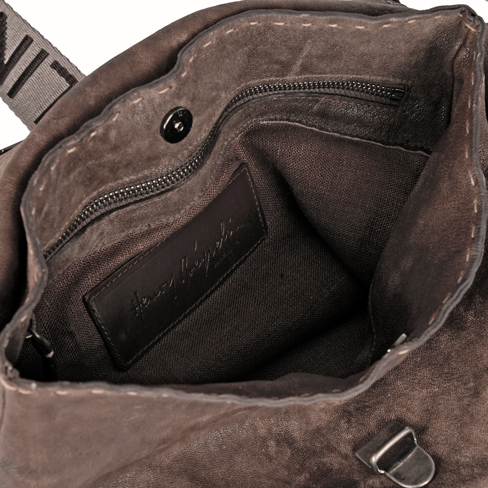 Zavorra Backpack Horse M HB Grattato dark brown