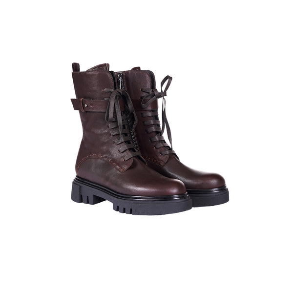 Combat Boot Messico Burgundy