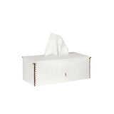 Kleenex Box Cuoio White