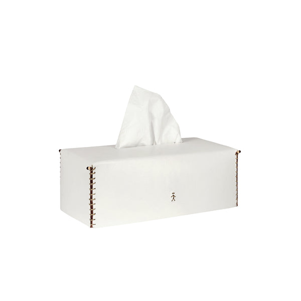 Kleenex Box Cuoio White