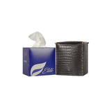 Kleenex Box Square Croco Black