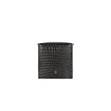 Kleenex Box Square Croco Black