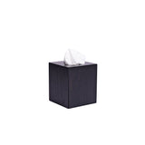 Kleenex Box Wood Black