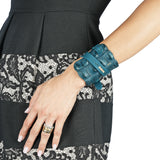 Bracelet Avatar Crocodile Teal