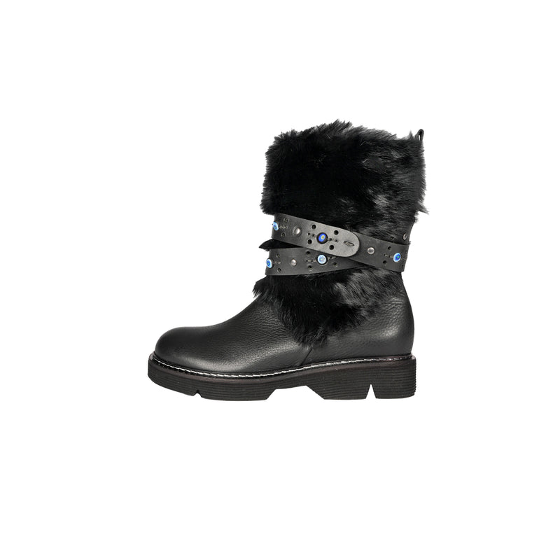 Boot Fur Cervo Black