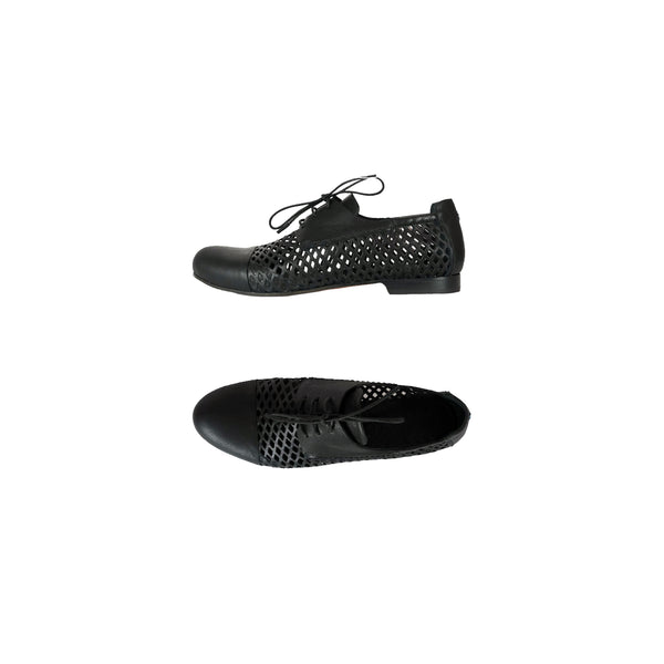 Lace-Up Shoes Messico Laserato Black
