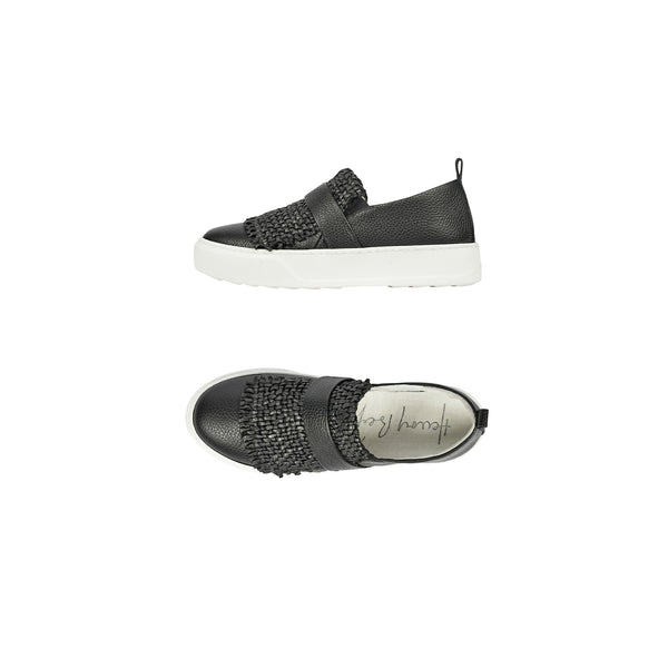 Slip On Intreccio Madreperla Black