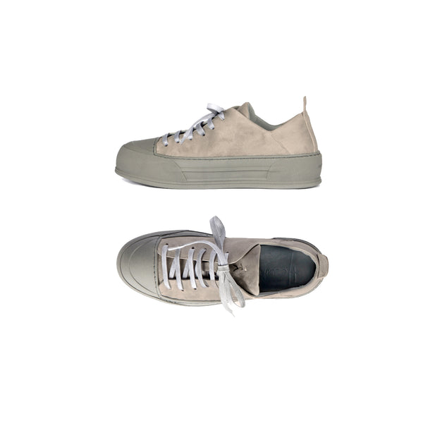 Sneaker Vegetal Wash light beige grey