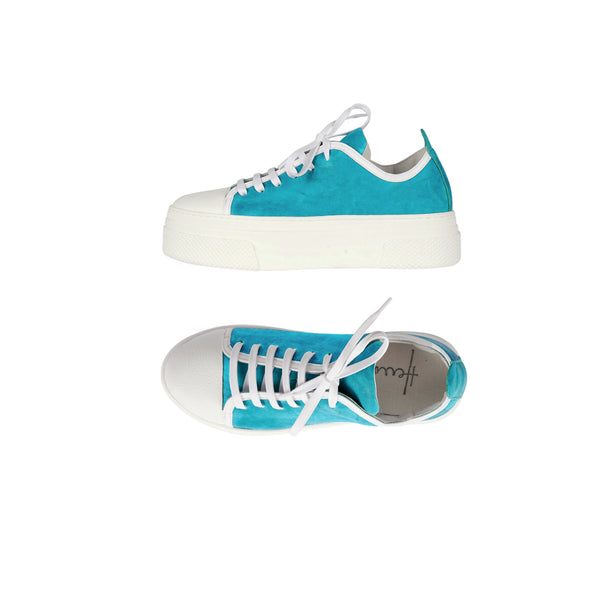 Sneaker Grattato Turquoise