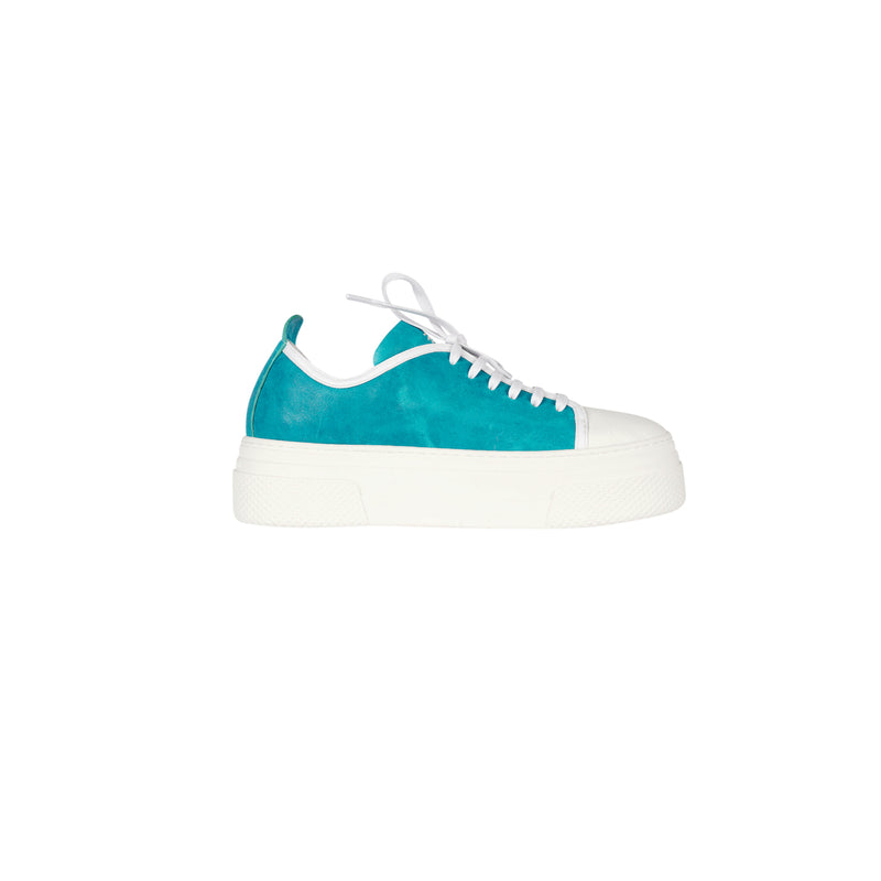 Sneaker Grattato Turquoise